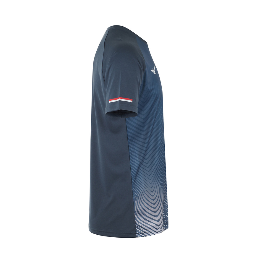 Mizuno Short sleeve Training Shirt AS Monaco Men Dark Slate